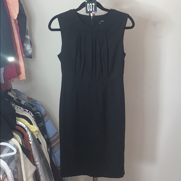 Club Monaco Wool Black Dress - Picture 2 of 6